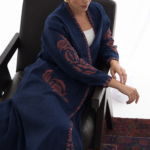 Raffia in navy